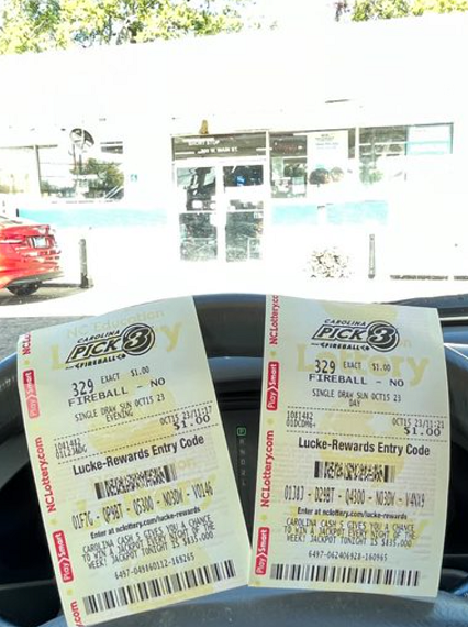 2023-10-15 - Lottery Tickets