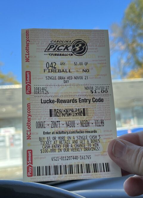 2023-11-08 - Lottery Ticket