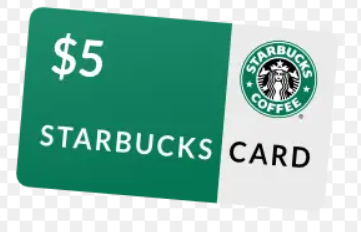 2024-10-13 - $5 Starbucks Gift Card